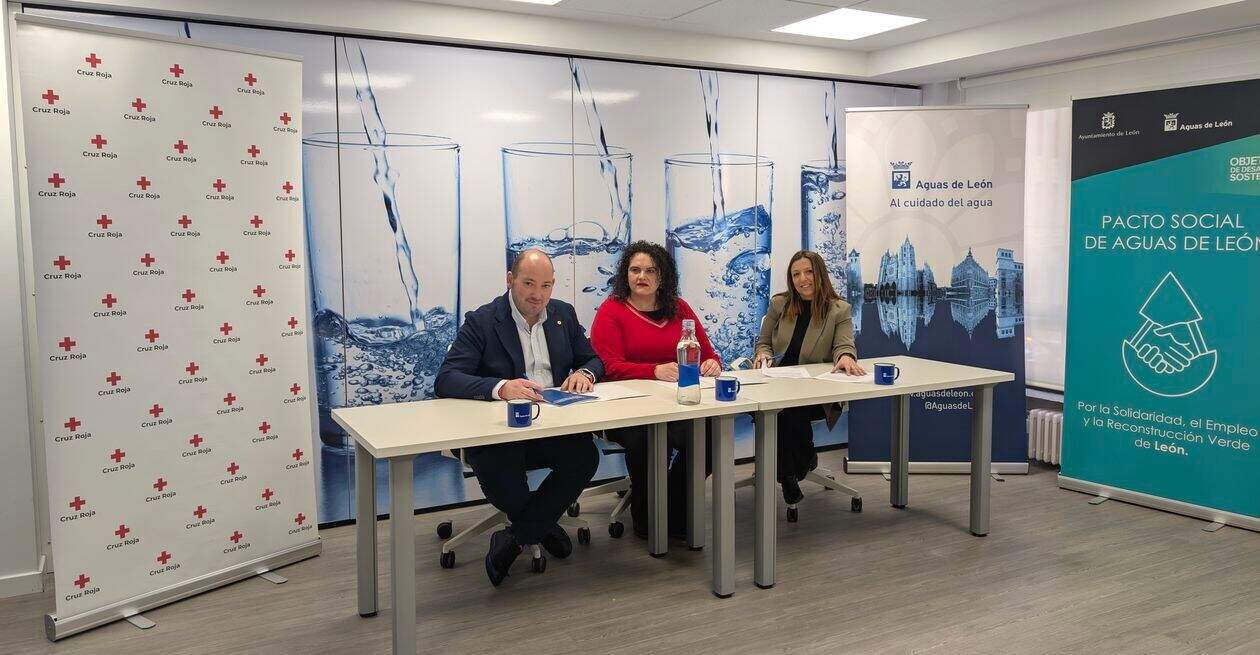 Cruz Roja y Aguas de león