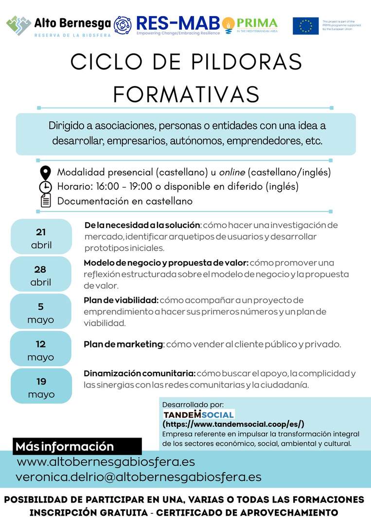 Ciclo de píldoras formativas 1