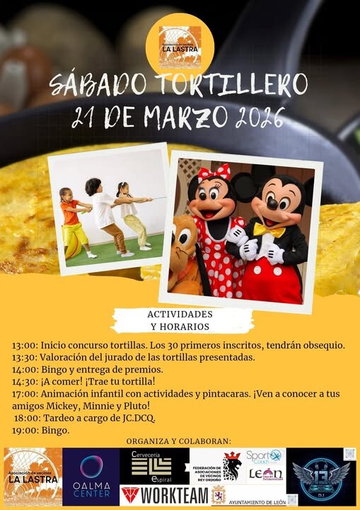sábado tortillero La Lastra