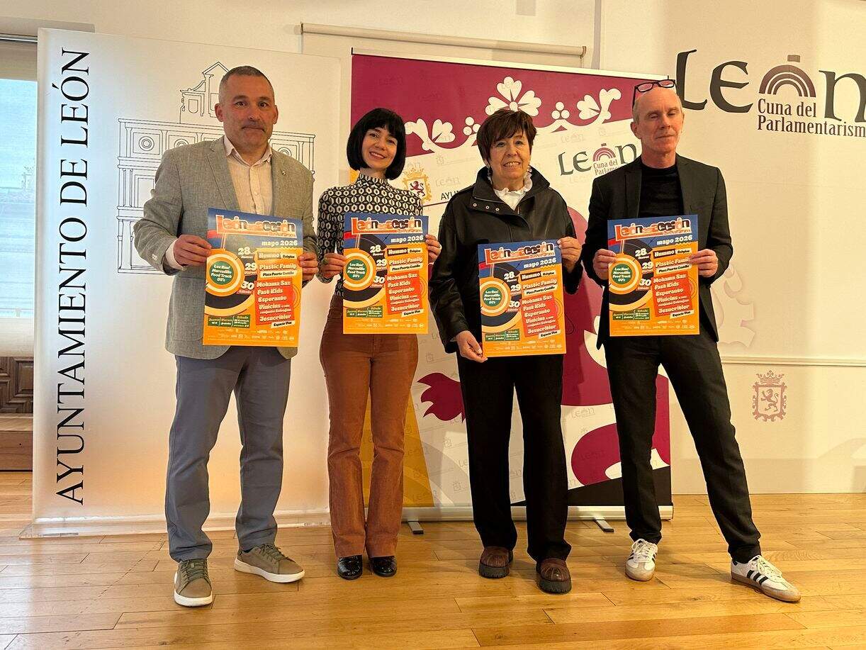 Presentación del Festival 'León es Acción 2026'. Foto: Ayuntamiento de León.