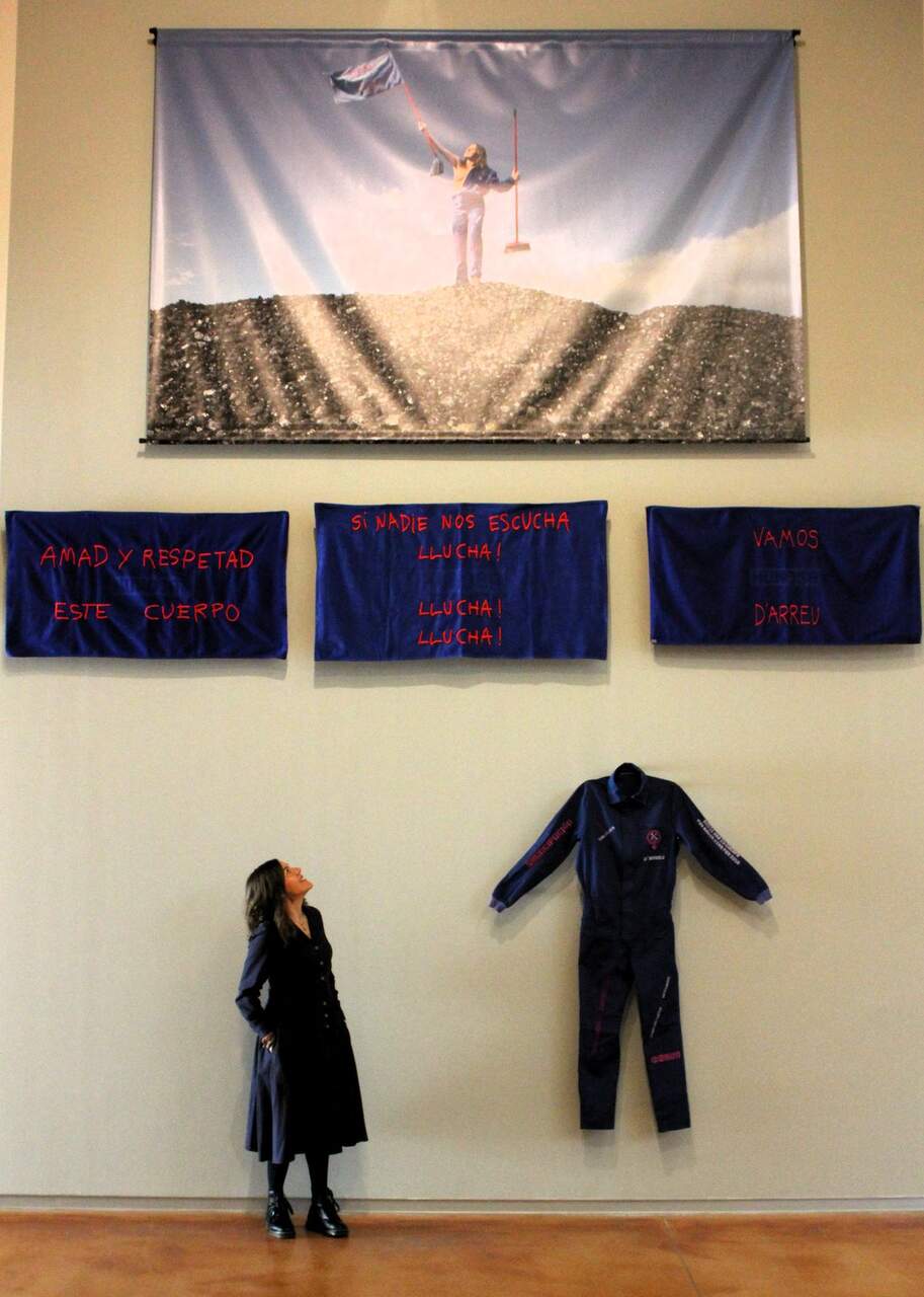 La Térmica Cultural de Ponferrada acoge desde este jueves la exposición 'Latidos de la escombrera’, de la artista asturiana Natalia Pastor.