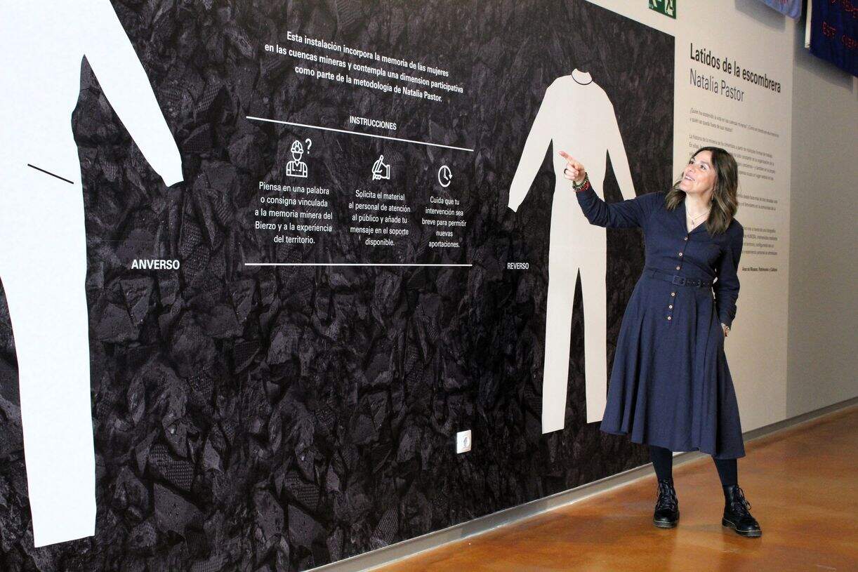 La Térmica Cultural de Ponferrada acoge desde este jueves la exposición 'Latidos de la escombrera’, de la artista asturiana Natalia Pastor.