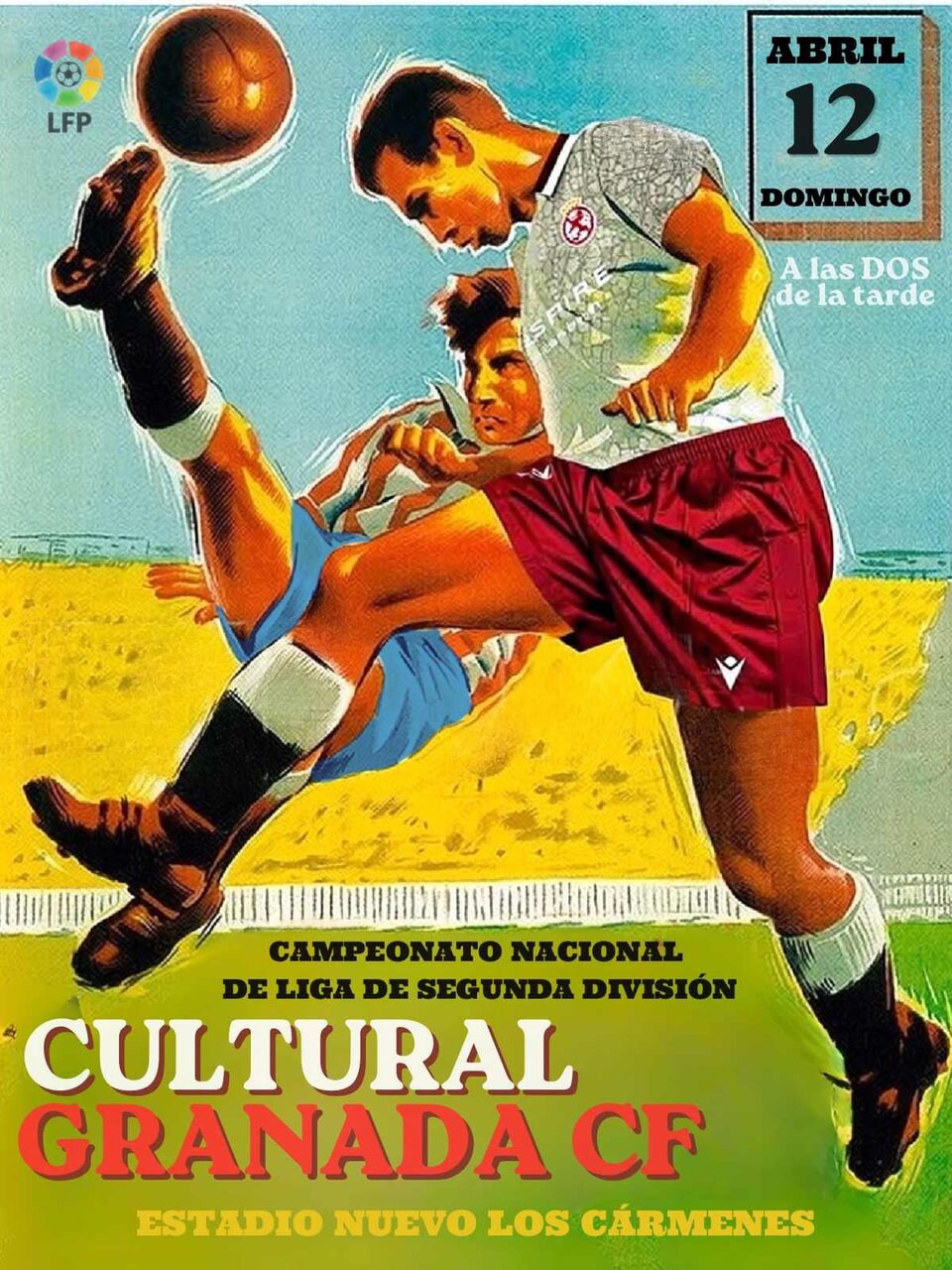 Cartel de la jornada 'retro'.