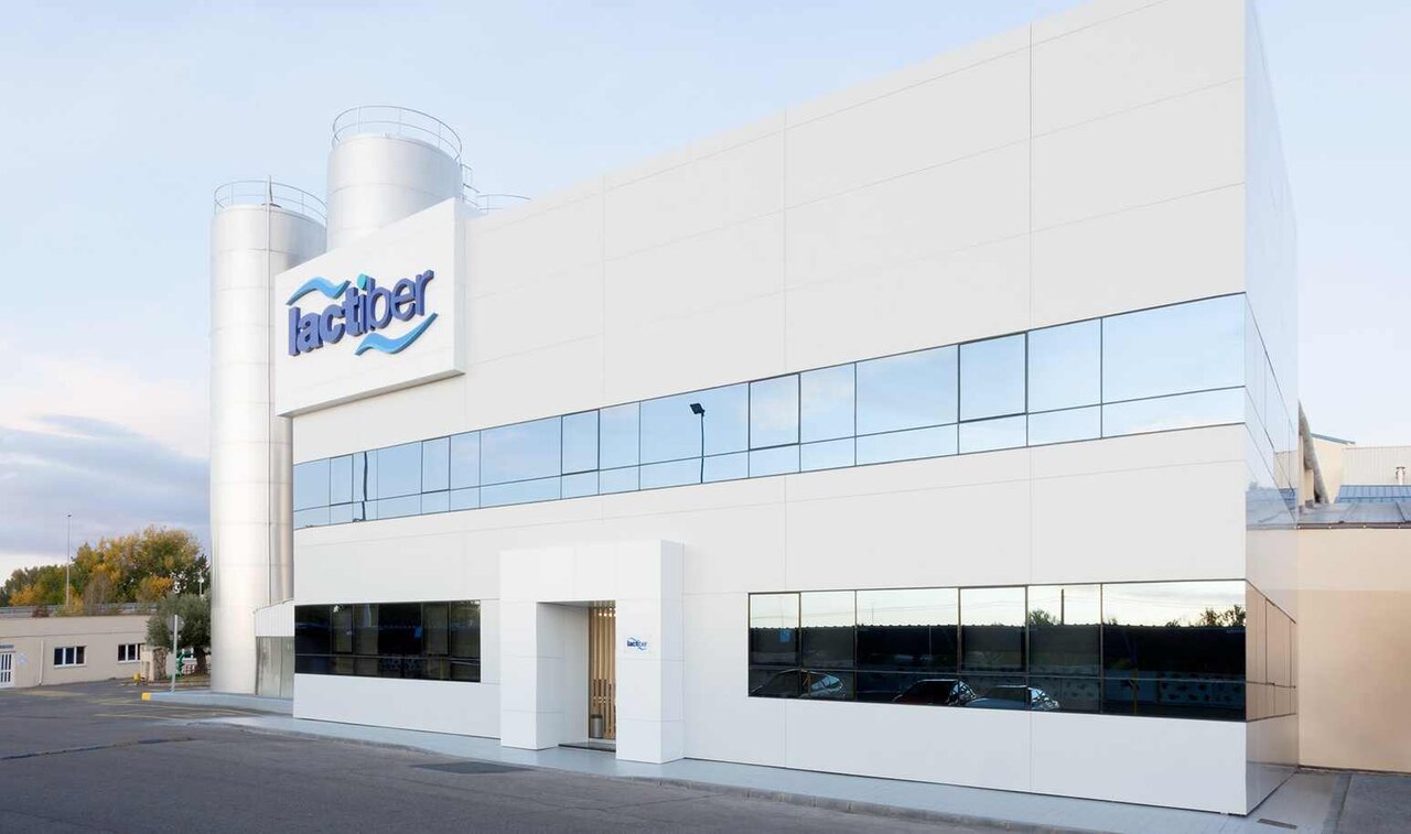 Imagen de la planta de Lactiber en León.