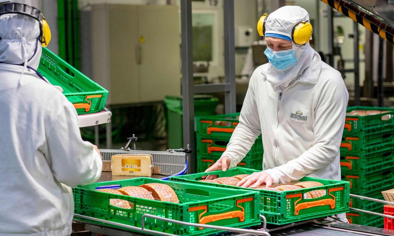 Proceso de elaboración en Quesos Entrepinares