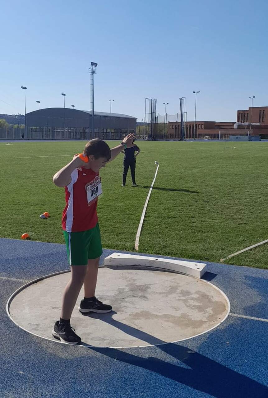 atletismo peso sta maria