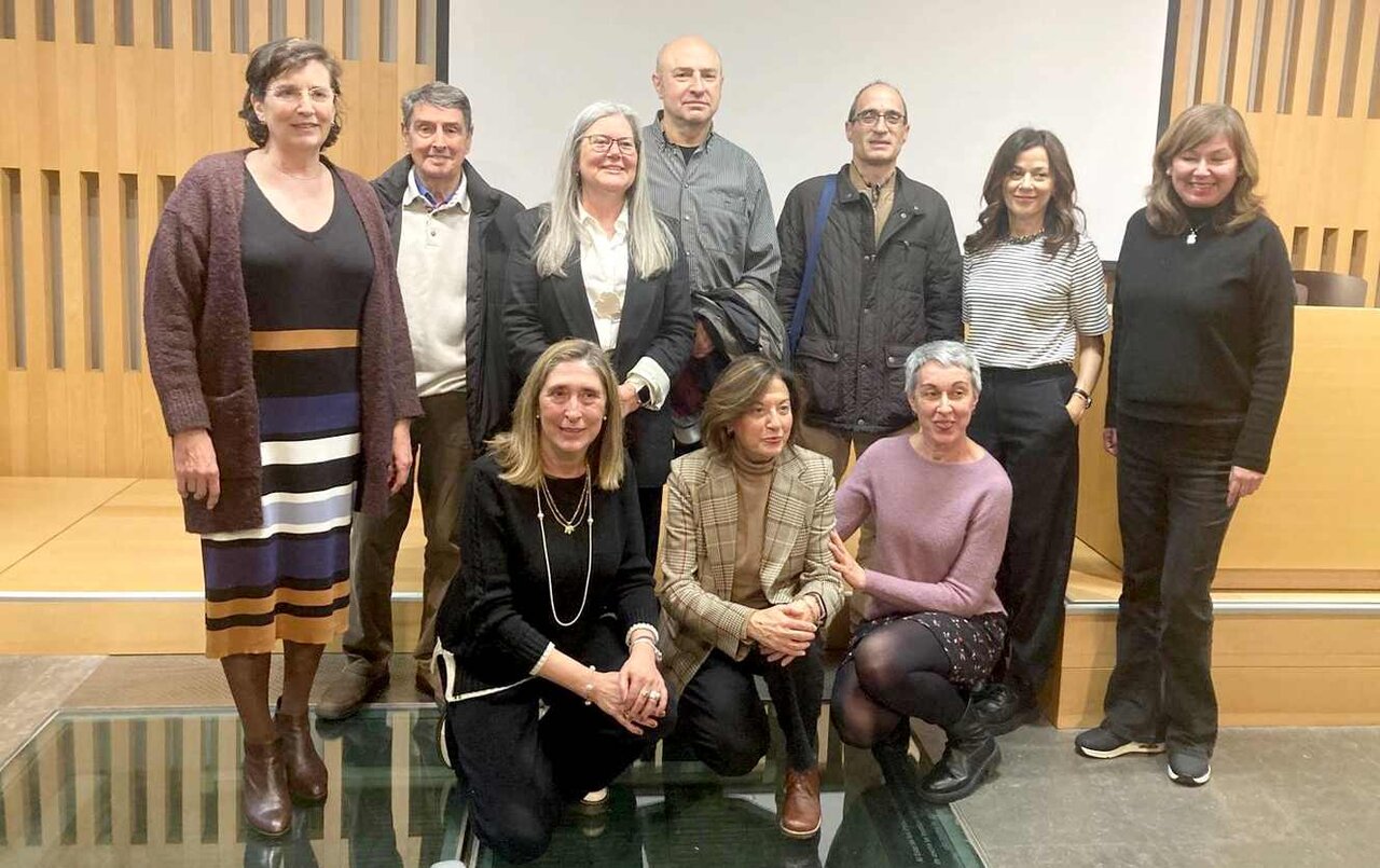 Foto de familia a la conclusión de la conferencia.