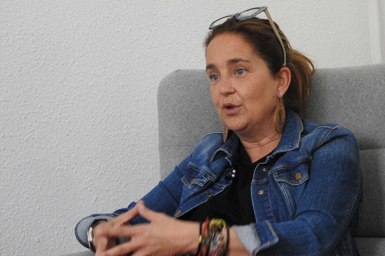 Natichu Alvarado, en Heraldo de León. Fotos: Lucía Ramajo | Luna del Cura