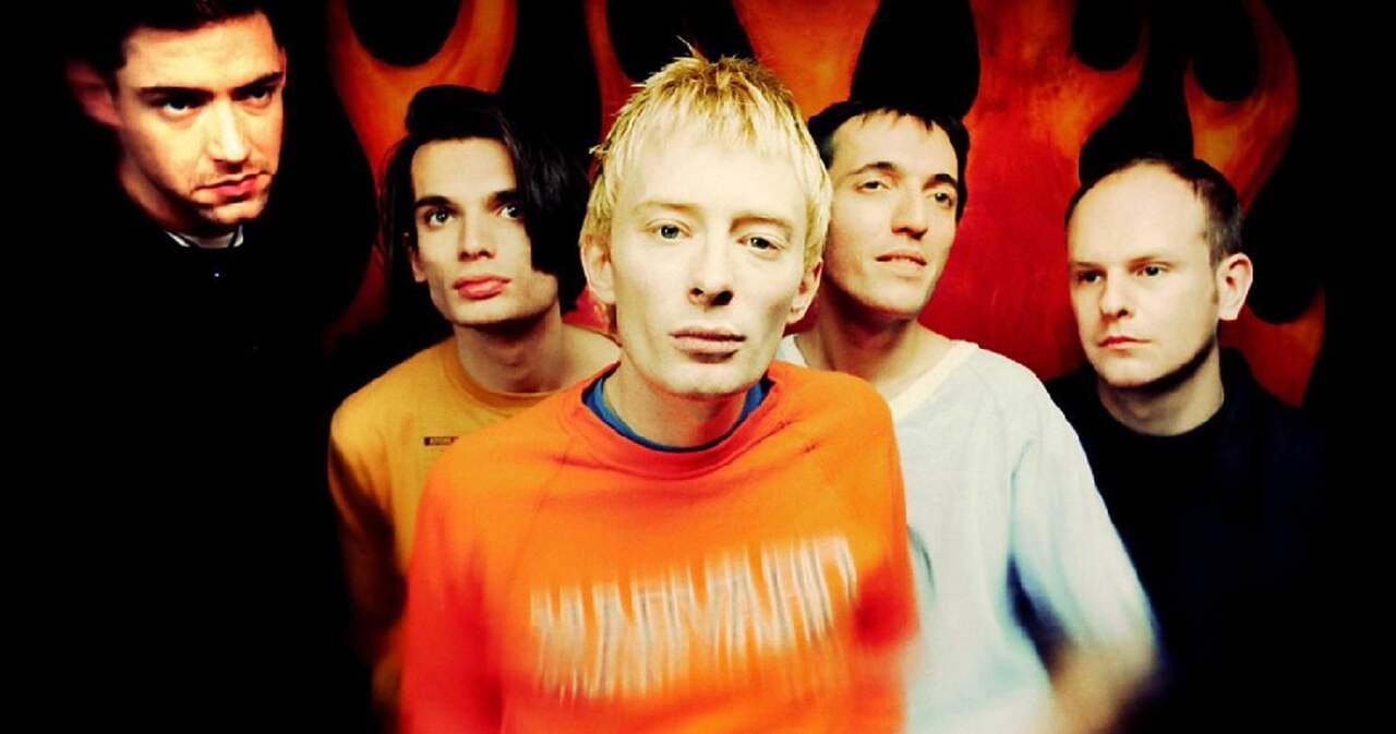 Imagen del grupo Radiohead.