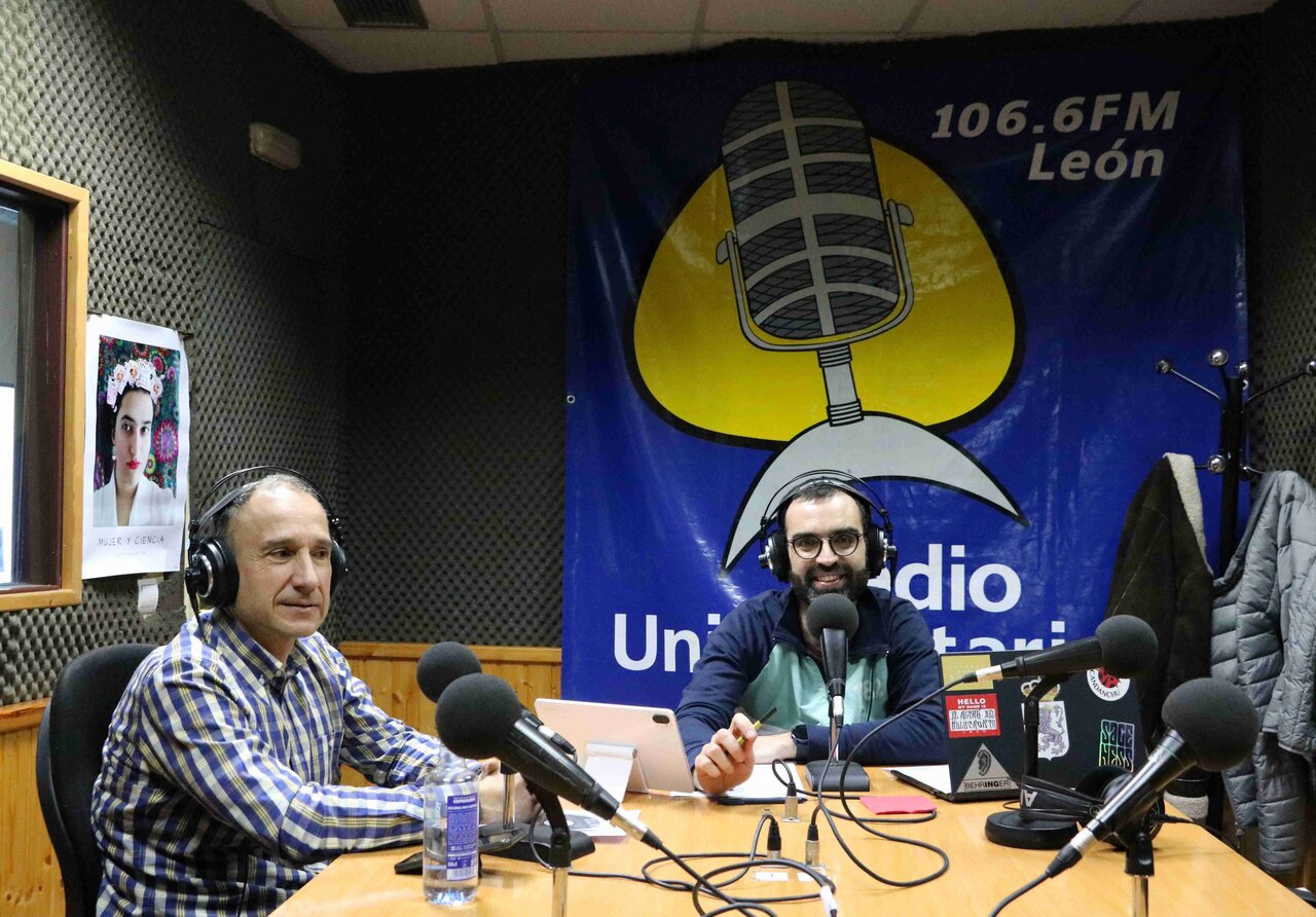 La Radio Universitaria de la Universidad de León, en una imagen de archivo.