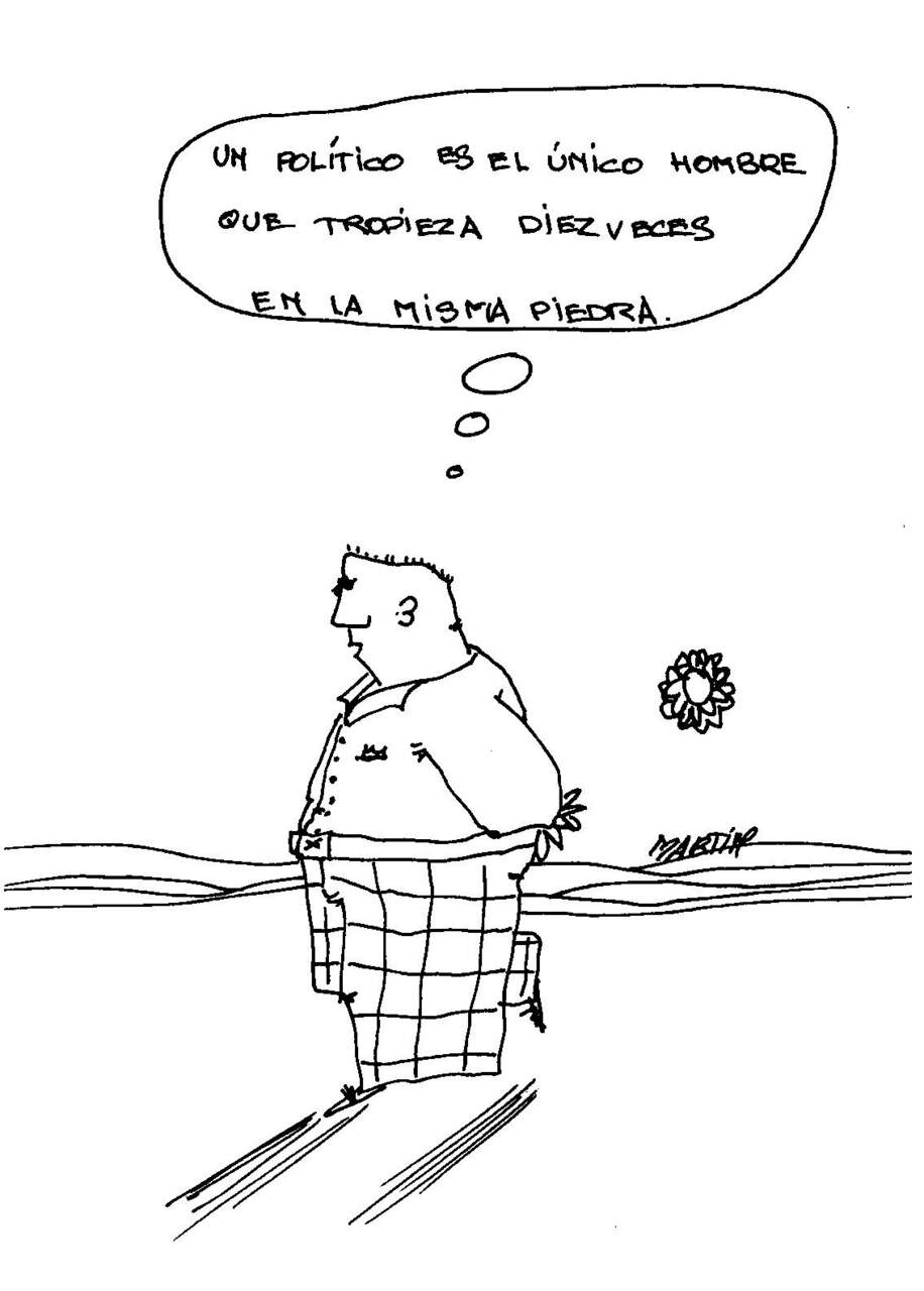 TROPEZAR DIEZ VECES