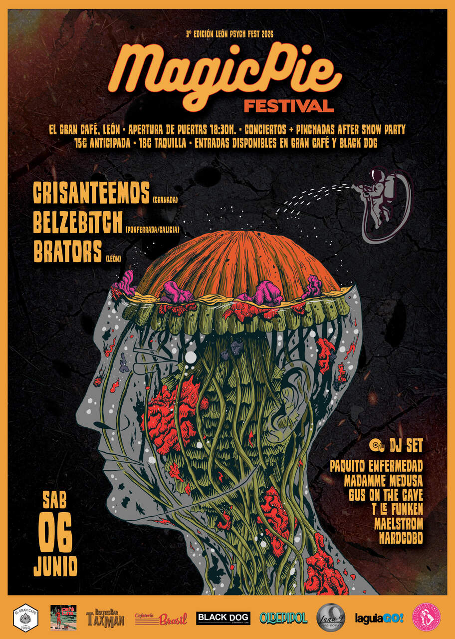Cartel del Magic Pie Festival 2026.