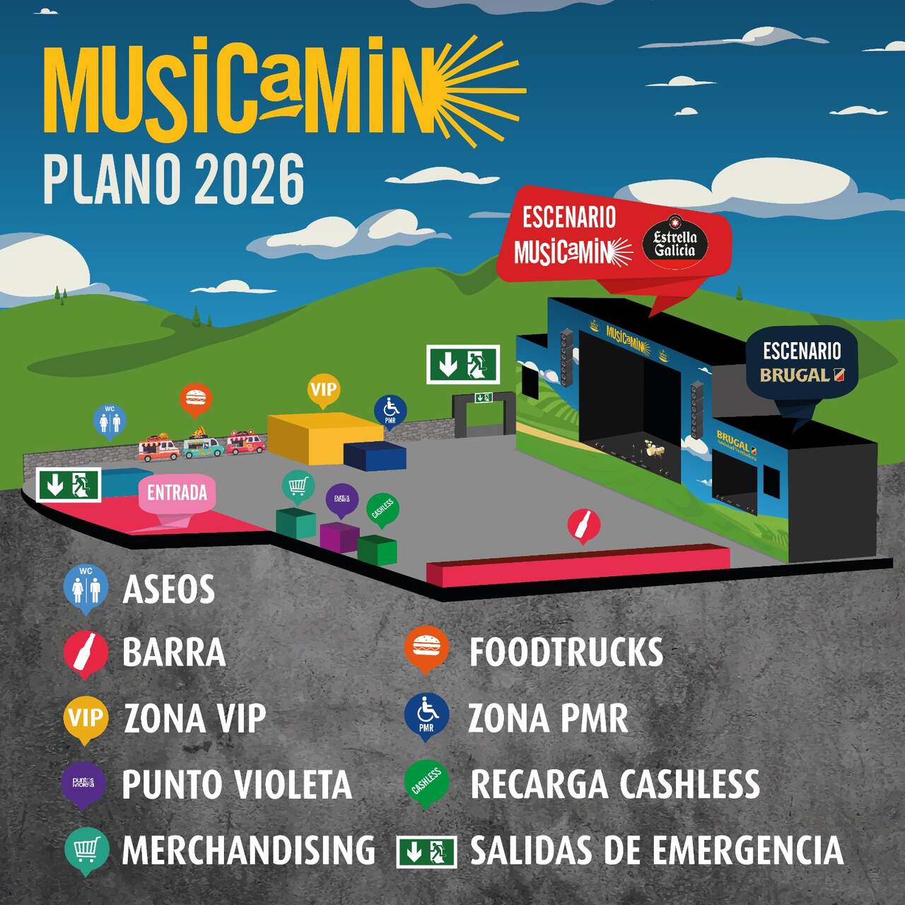 Musicamino 2026. Plano del Festival.