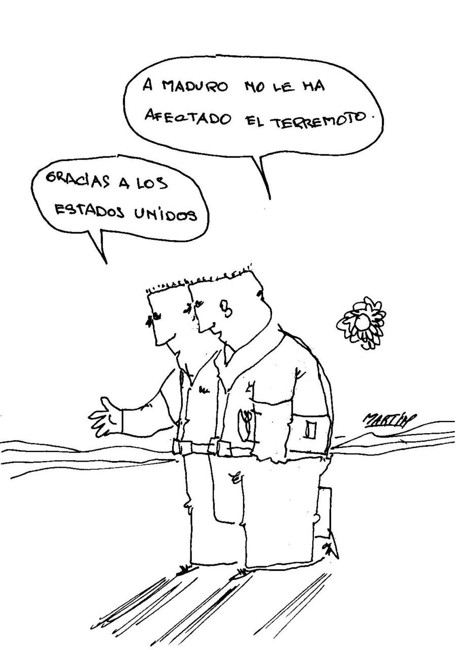 MADURO Y EL TERREMOTO