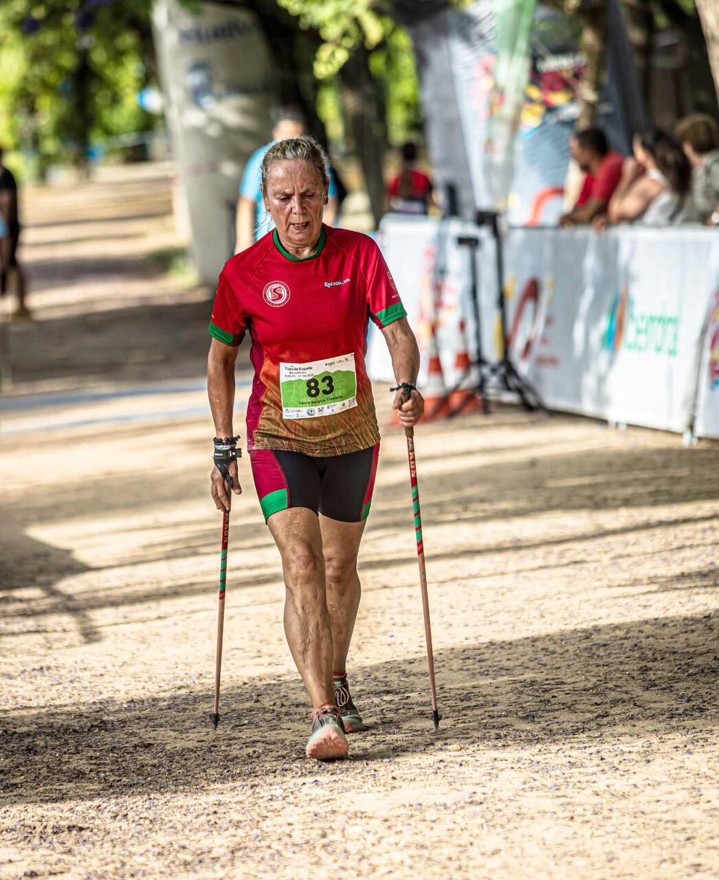 Laura Gorgojo, durante la competición.