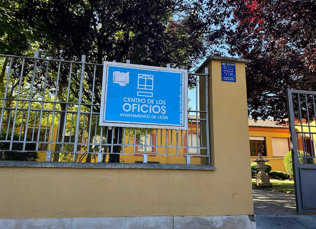El Centro de Oficios de León está ubicado en Puente Castro. Foto: Ayto. León.