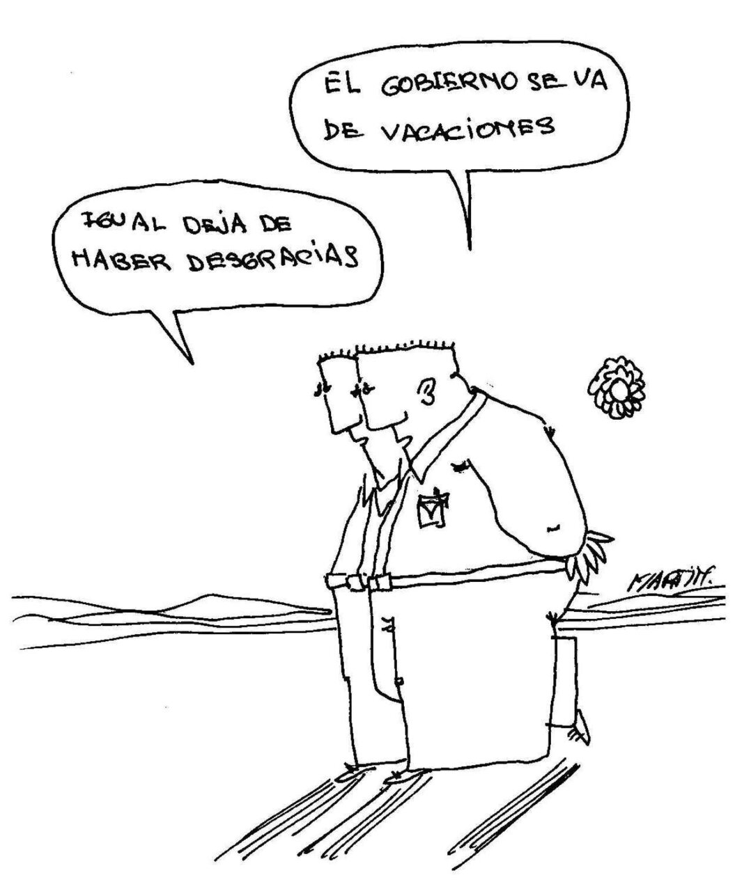 Vacaciones del Gobierno.