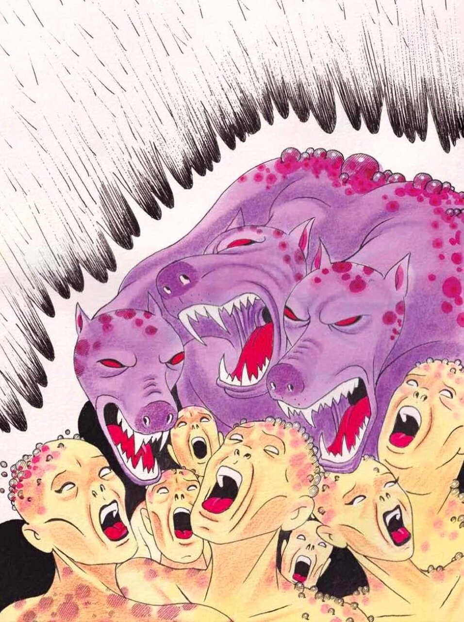 Una de las ilustraciones del dibujante leonés.
