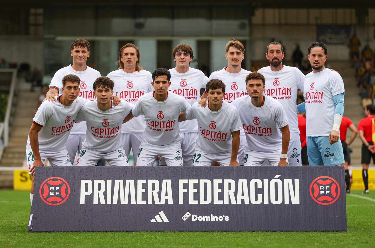 La Cultural salta al terreno de juego con un mensaje de apoyo a Rodri en sus camisetas.